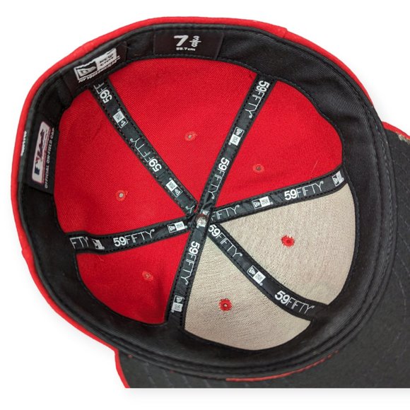 New Era MLB St Louis Cardinals 2013 World Series On Field Cap Size 7 3/8 - Picture 10 of 13